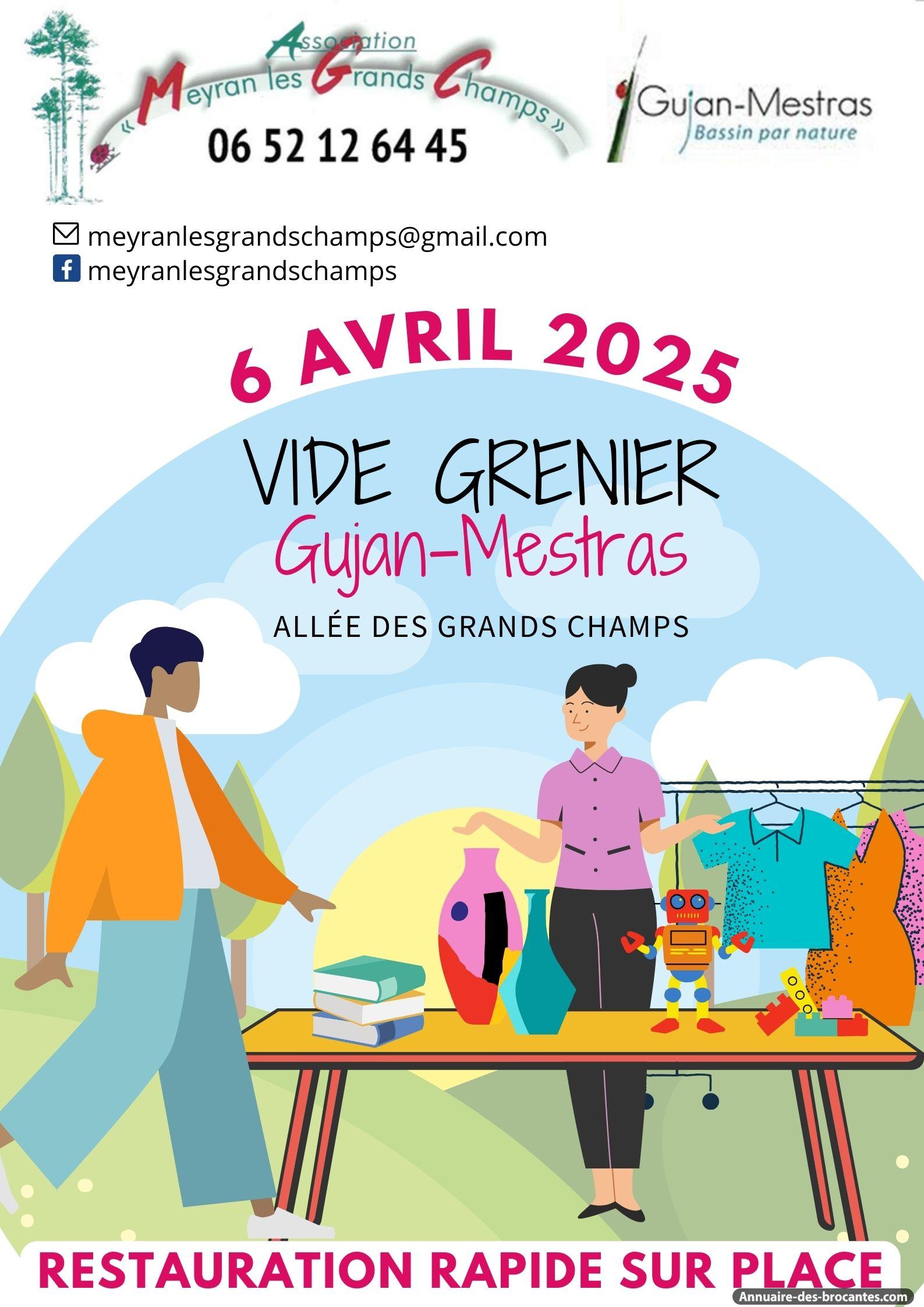 Affiche de Vide-greniers à Gujan-Mestras