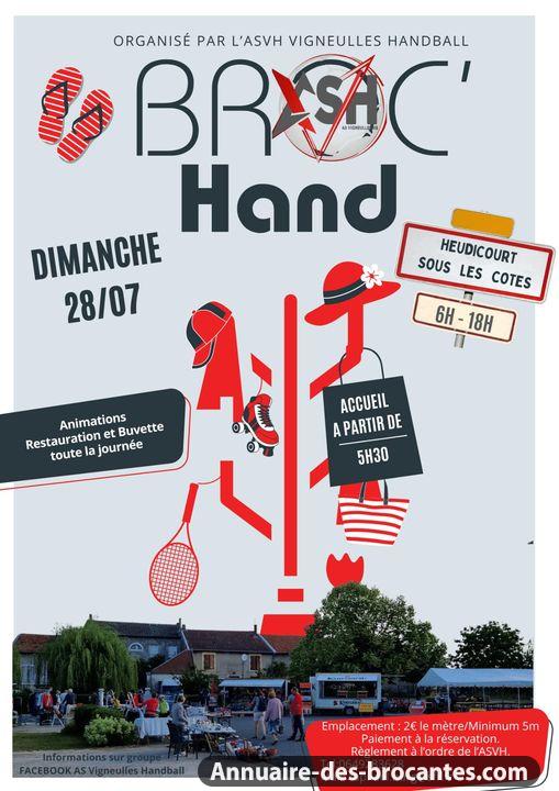 Affiche de Vide-greniers à Heudicourt-sous-les-Côtes