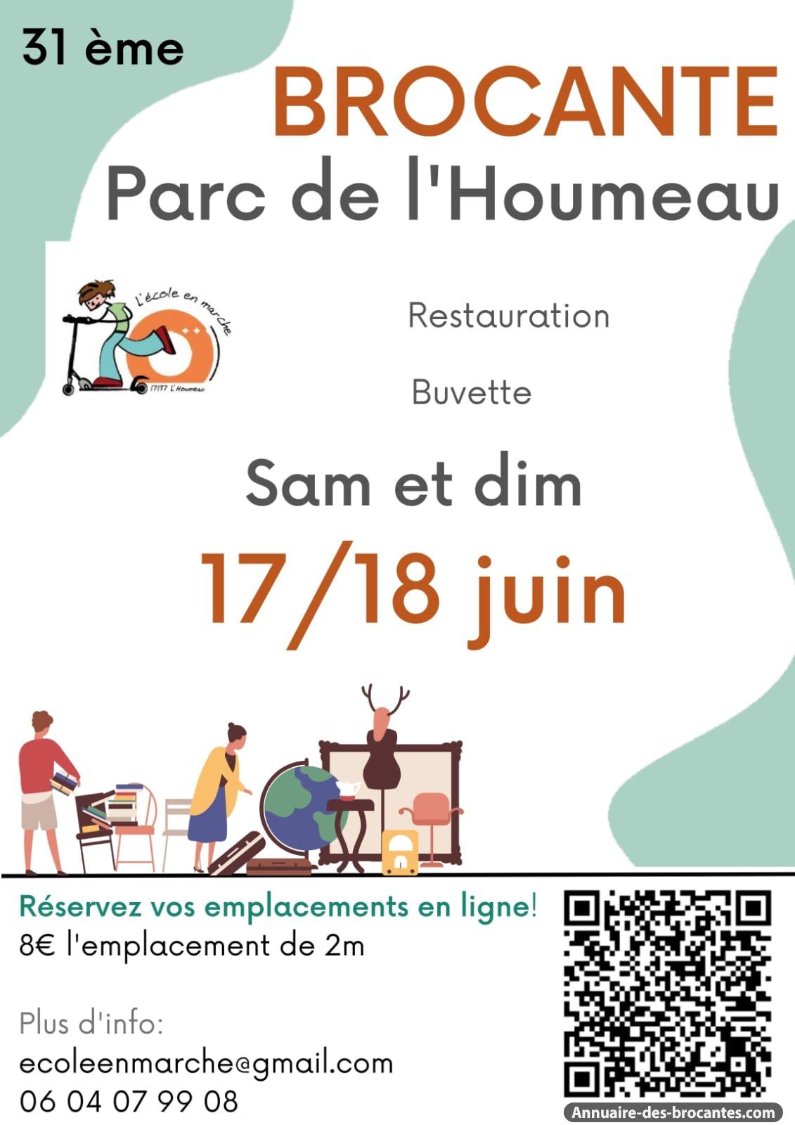 Affiche de Vide-greniers à L'Houmeau