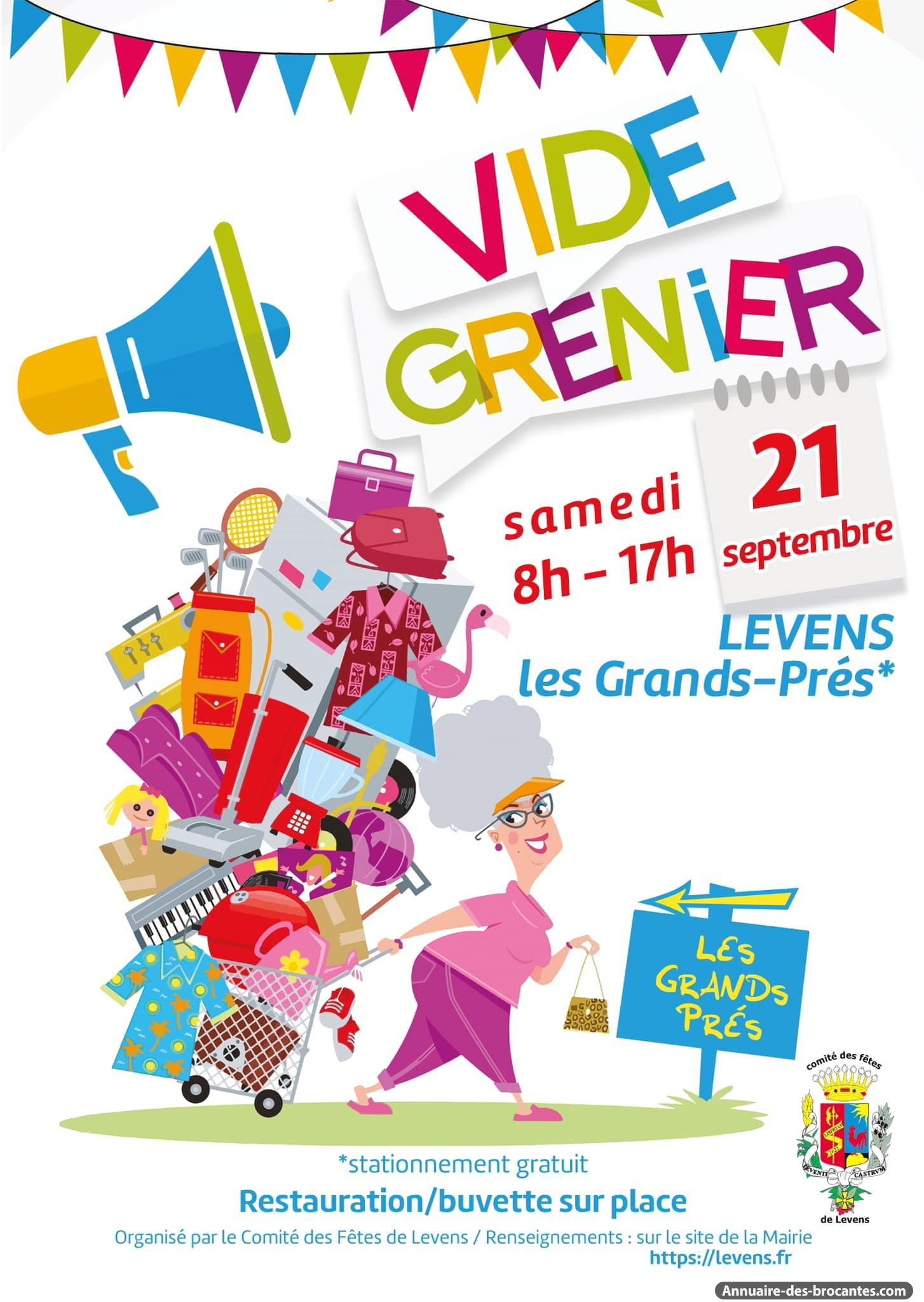 Affiche de Vide-greniers à Levens