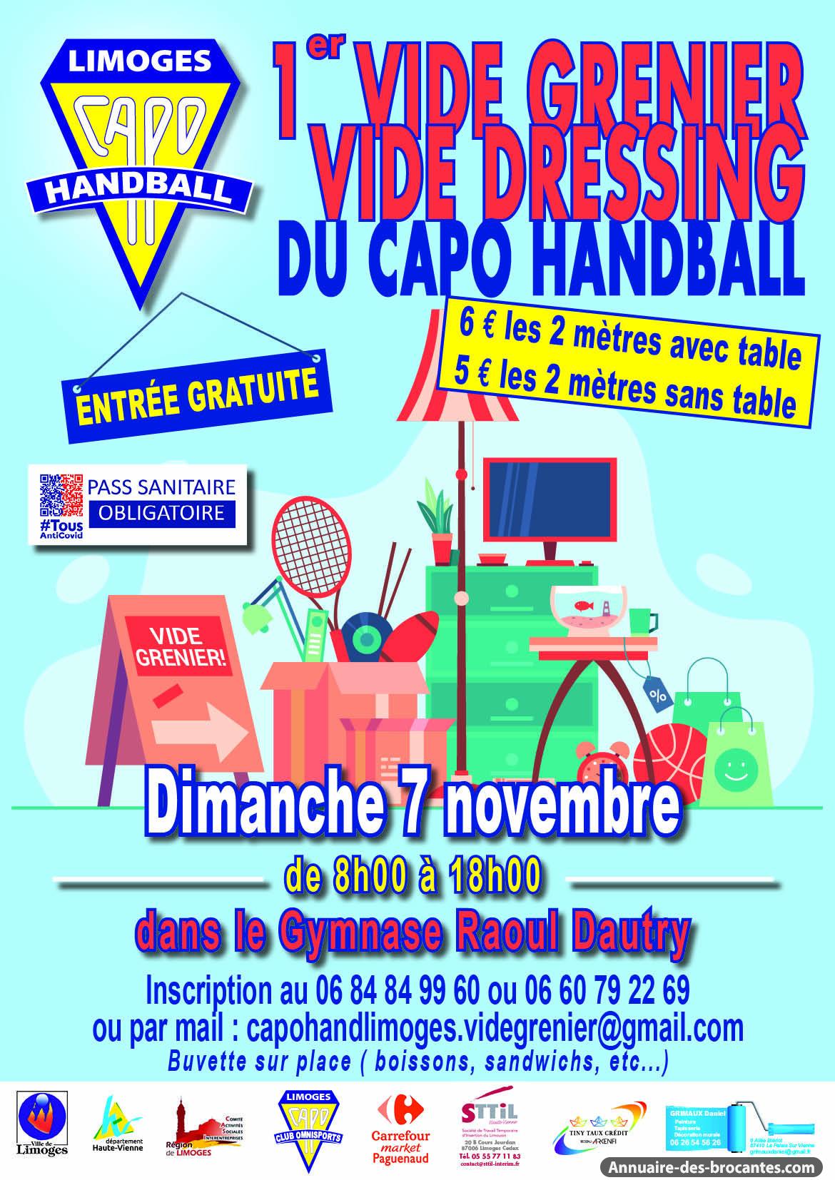 Affiche de Vide-greniers à Limoges