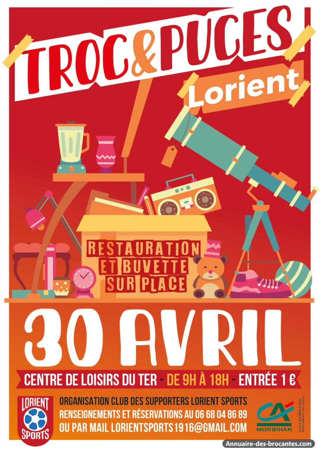 Affiche de Vide-greniers à Lorient