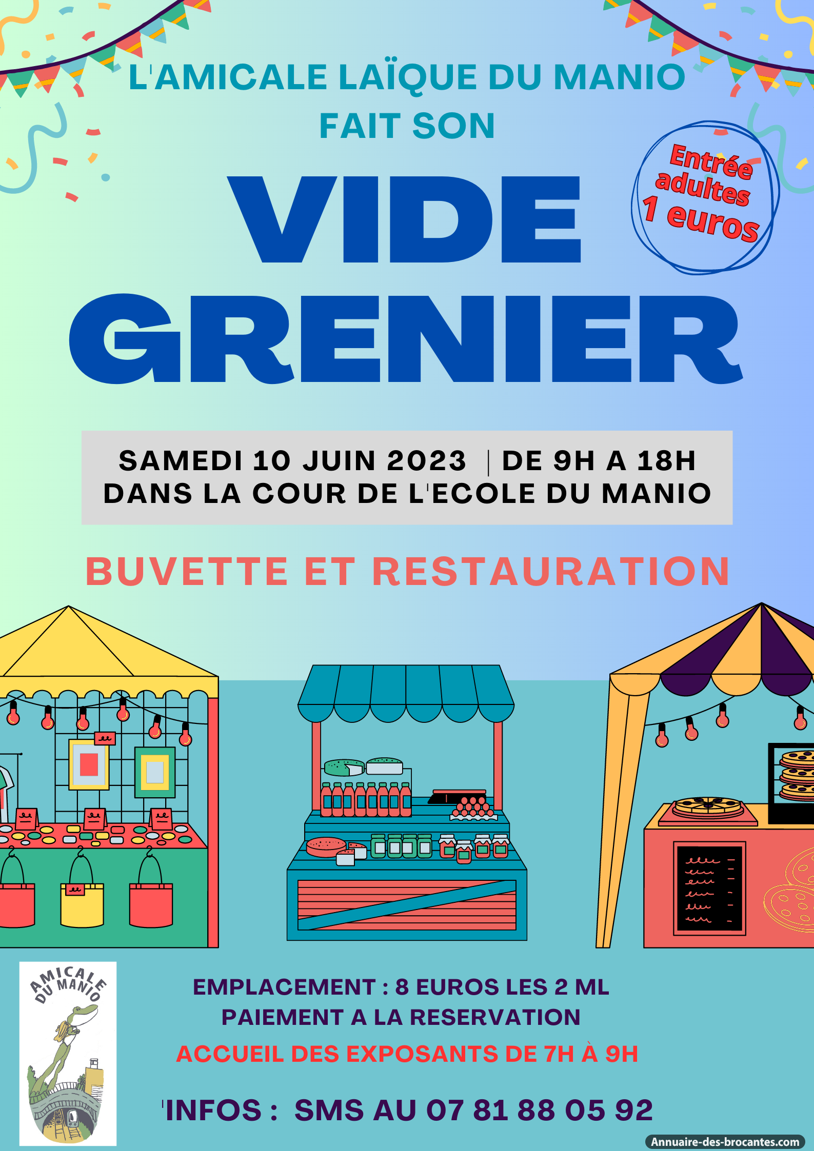 Affiche de Vide-greniers à Lorient