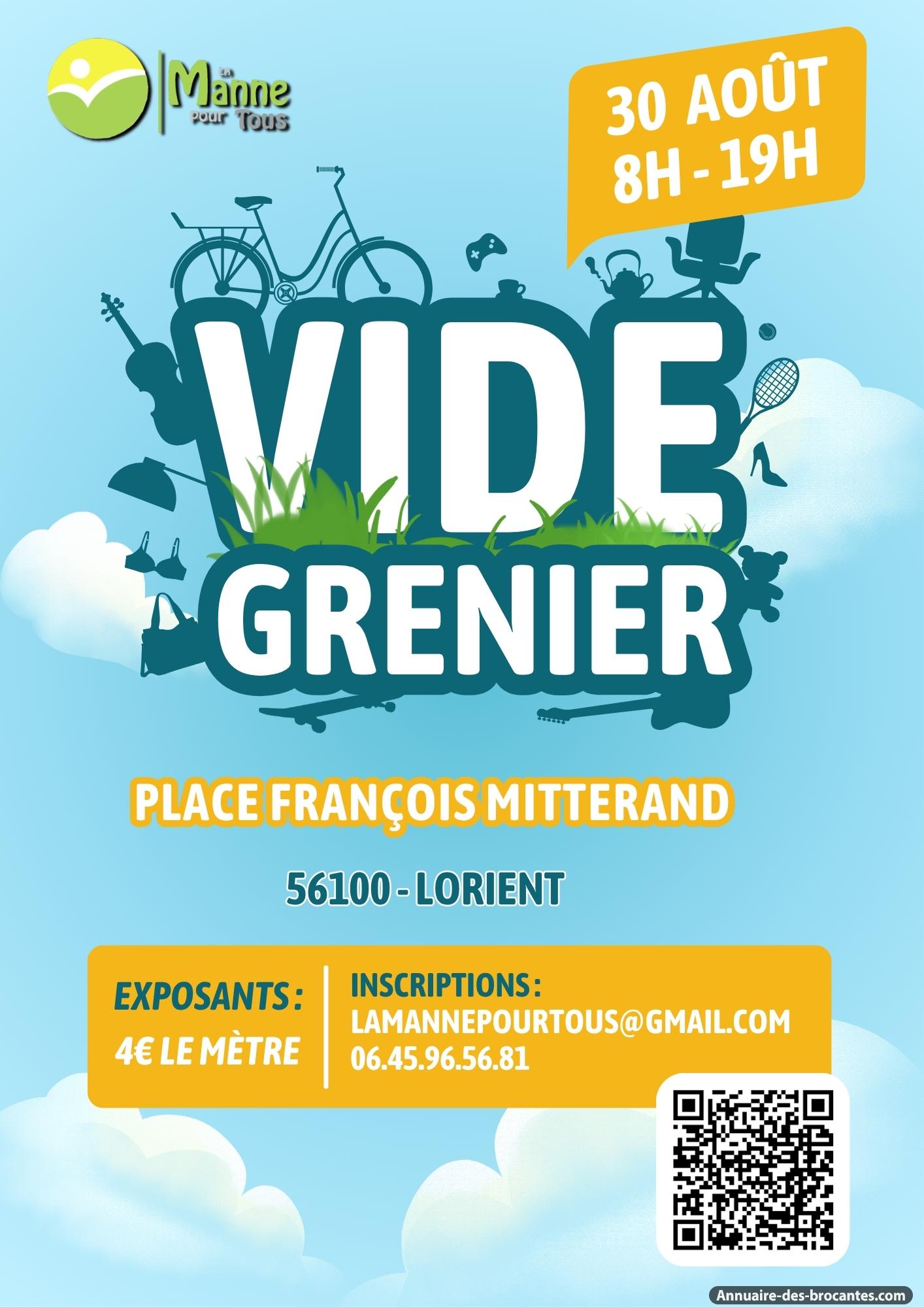 Affiche de Vide-greniers à Lorient