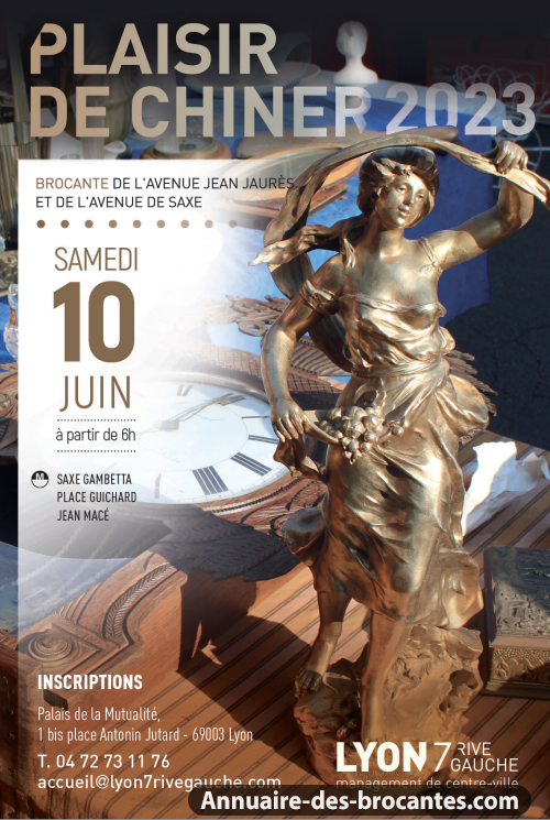Affiche de Vide-greniers à Lyon