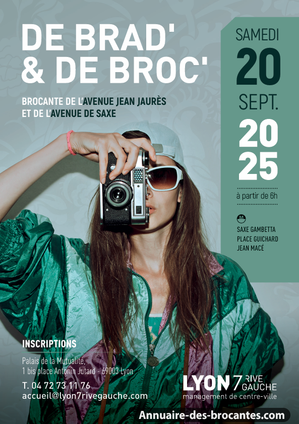Affiche de Vide-greniers à Lyon