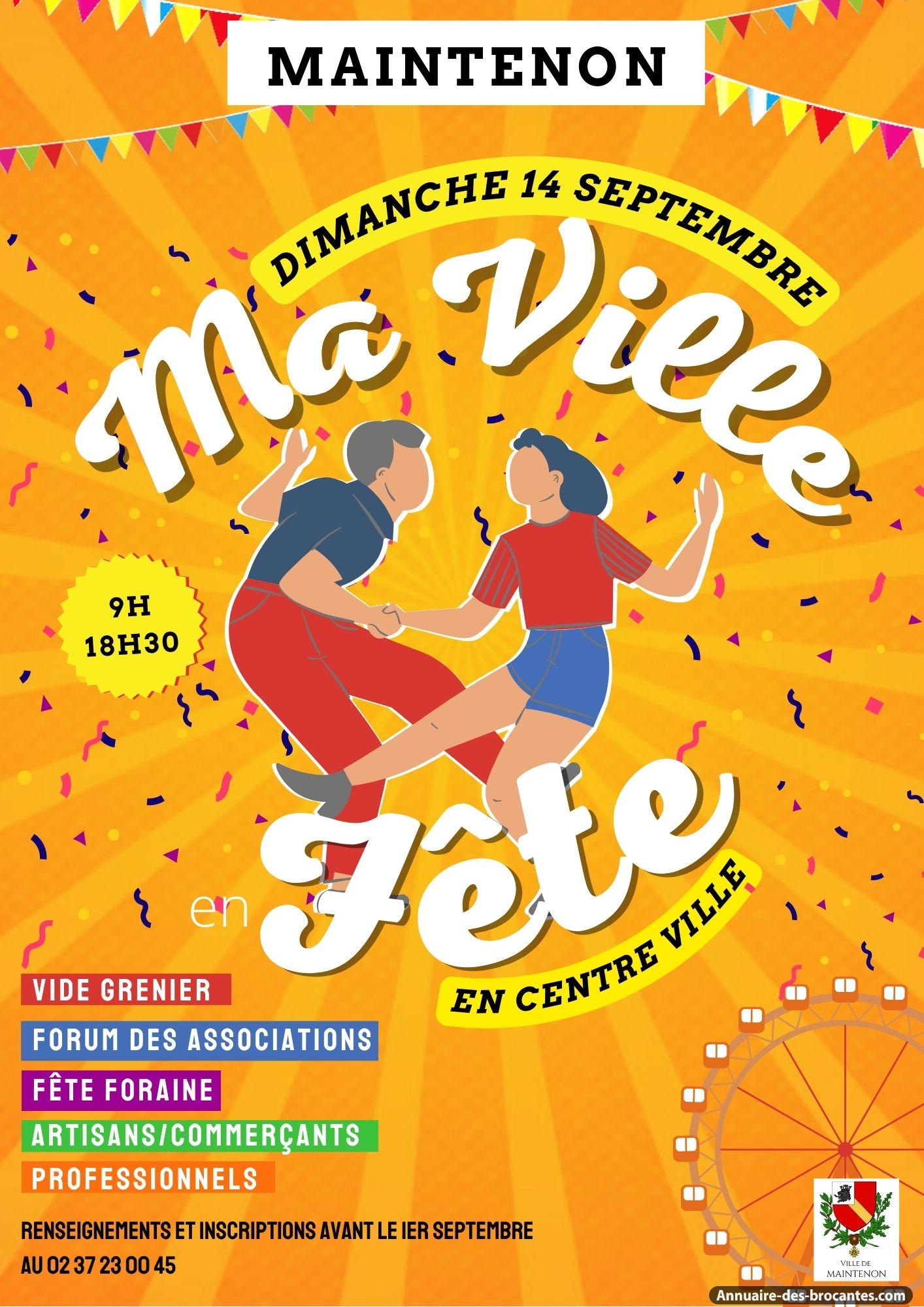 Affiche de Vide-greniers à Maintenon