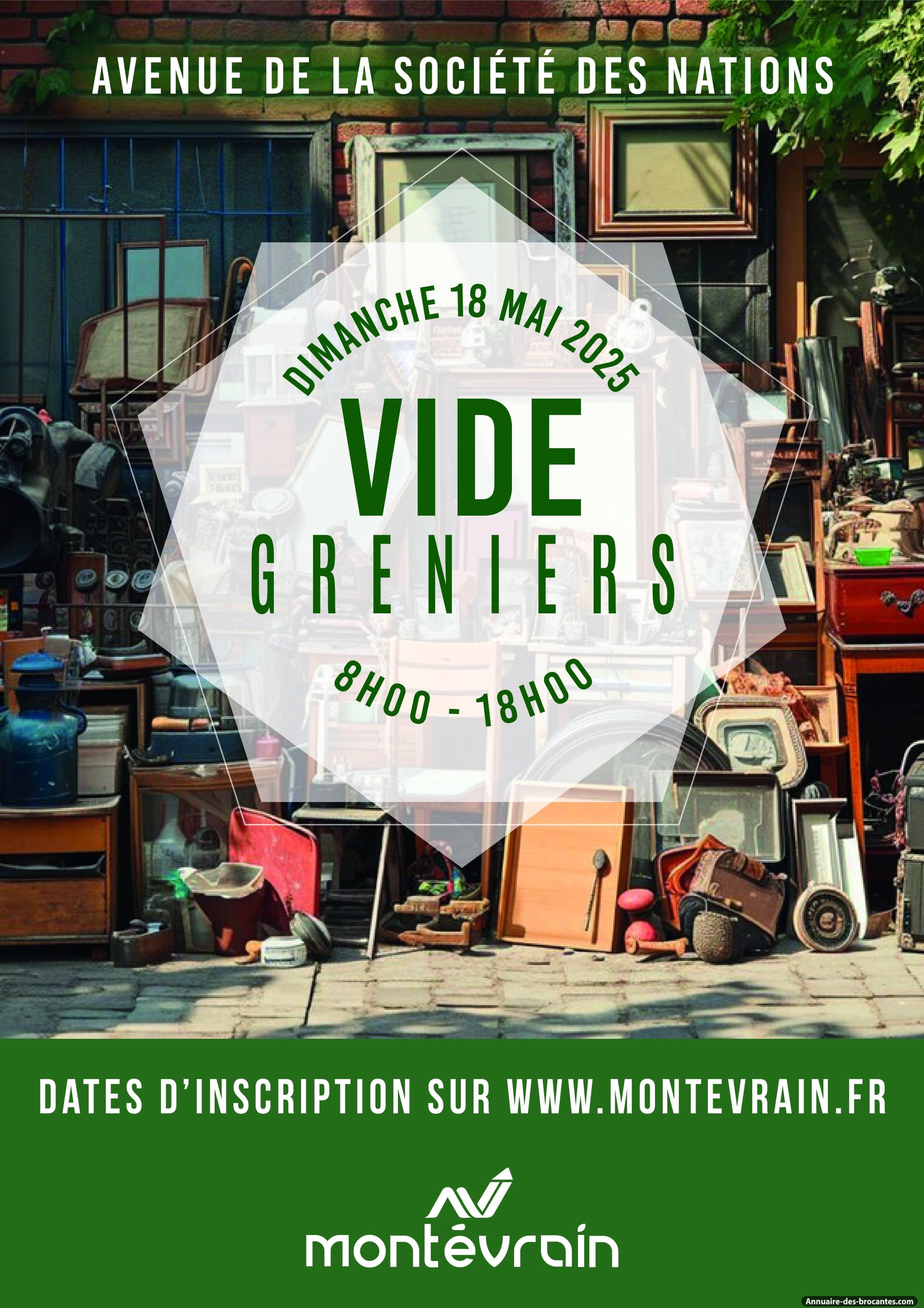 Affiche de Vide-greniers à Montévrain