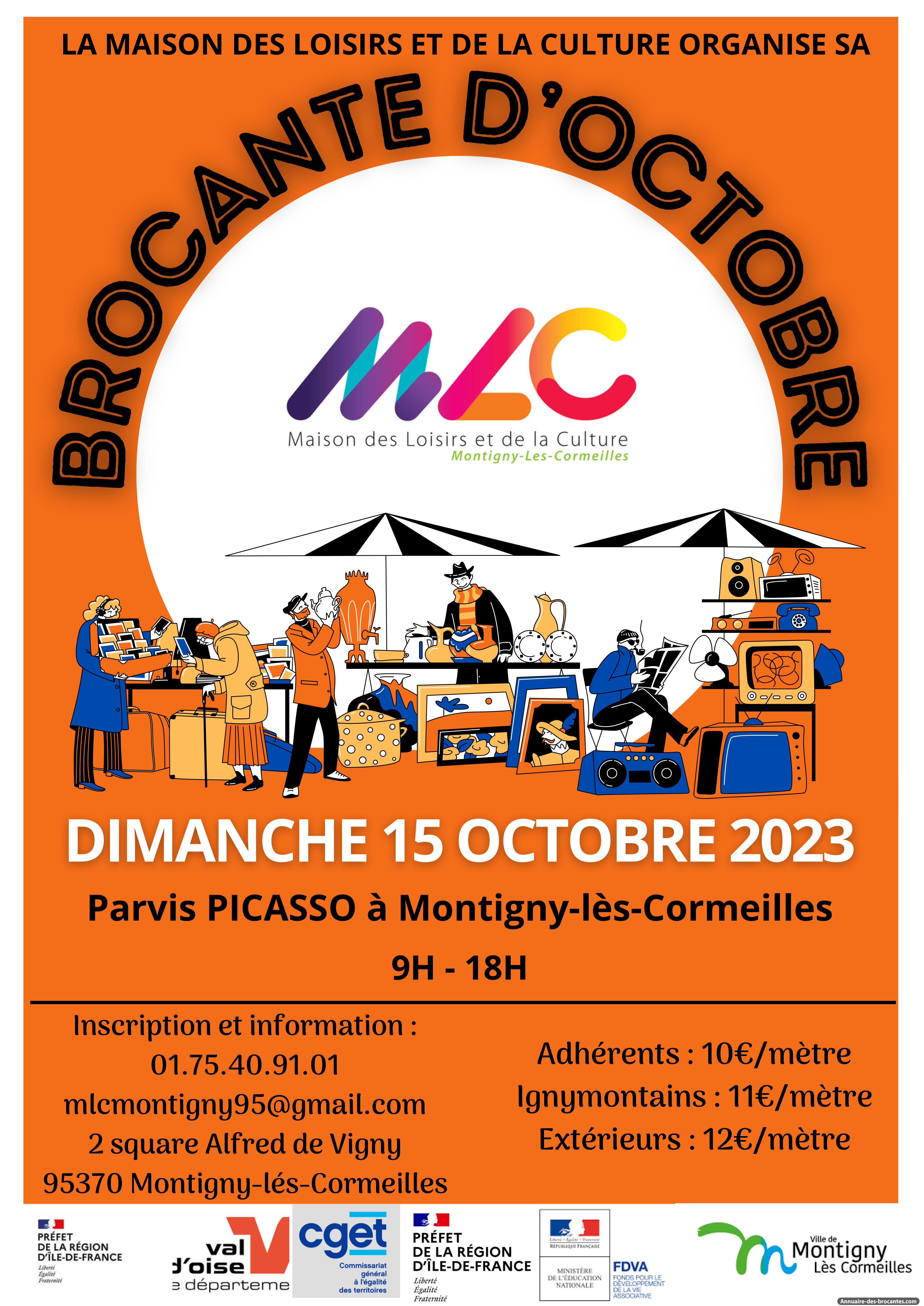Affiche de Vide-greniers à Montigny-lès-Cormeilles