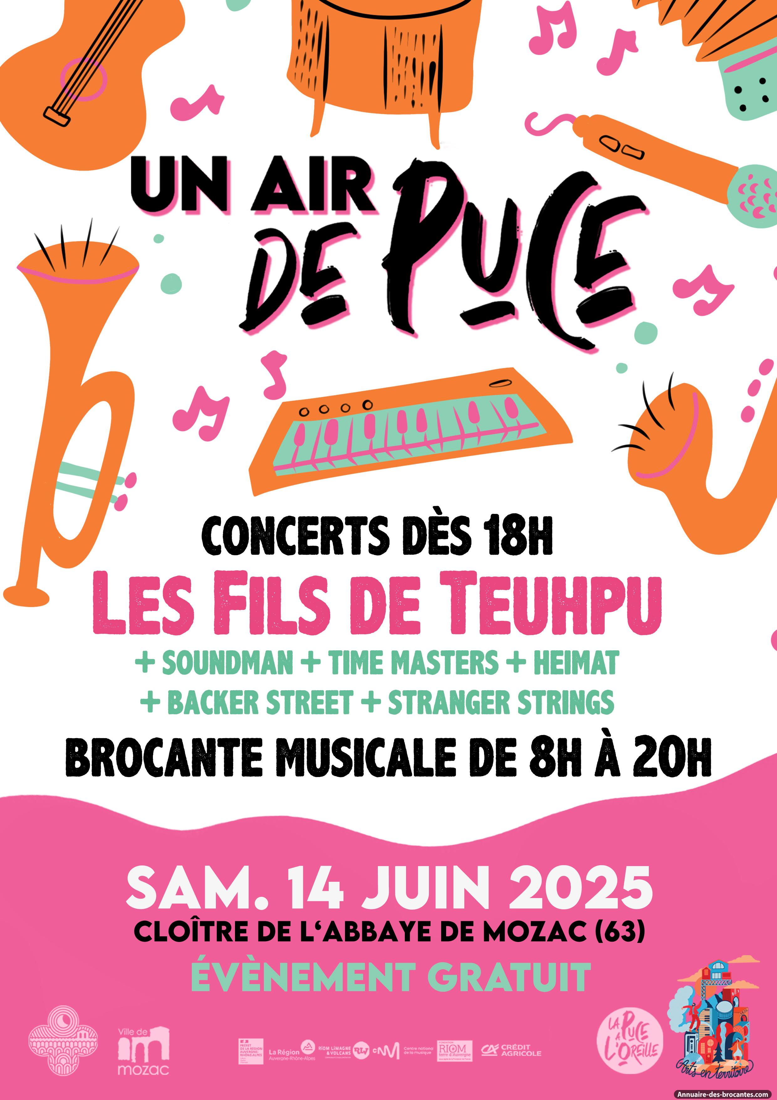Affiche de Vide-greniers à Mozac