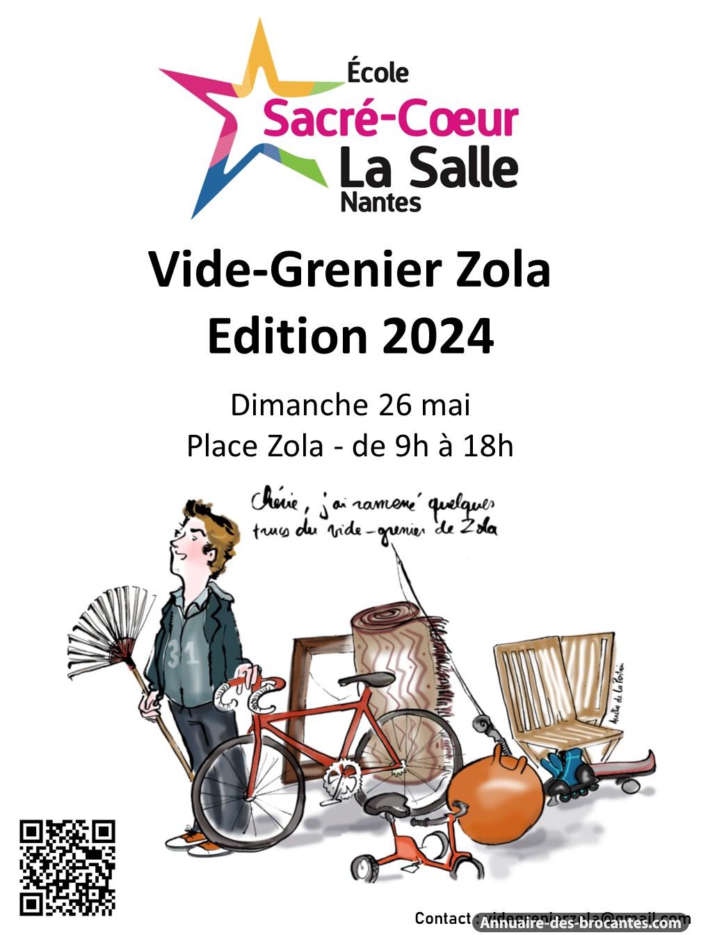 Affiche de Vide-greniers à Nantes