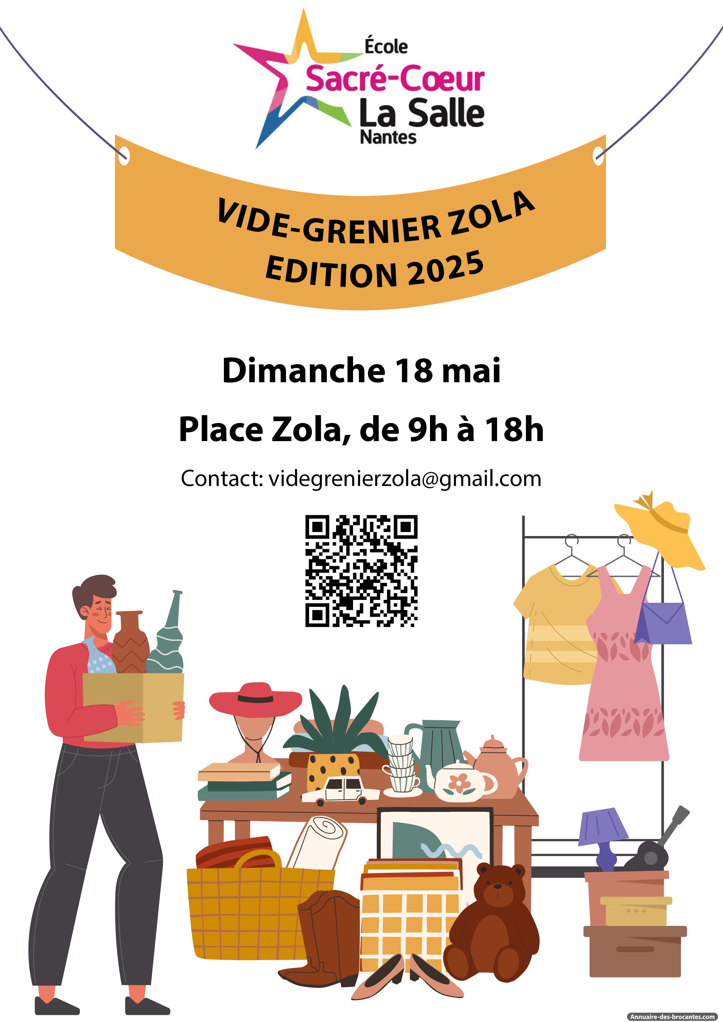 Affiche de Vide-greniers à Nantes