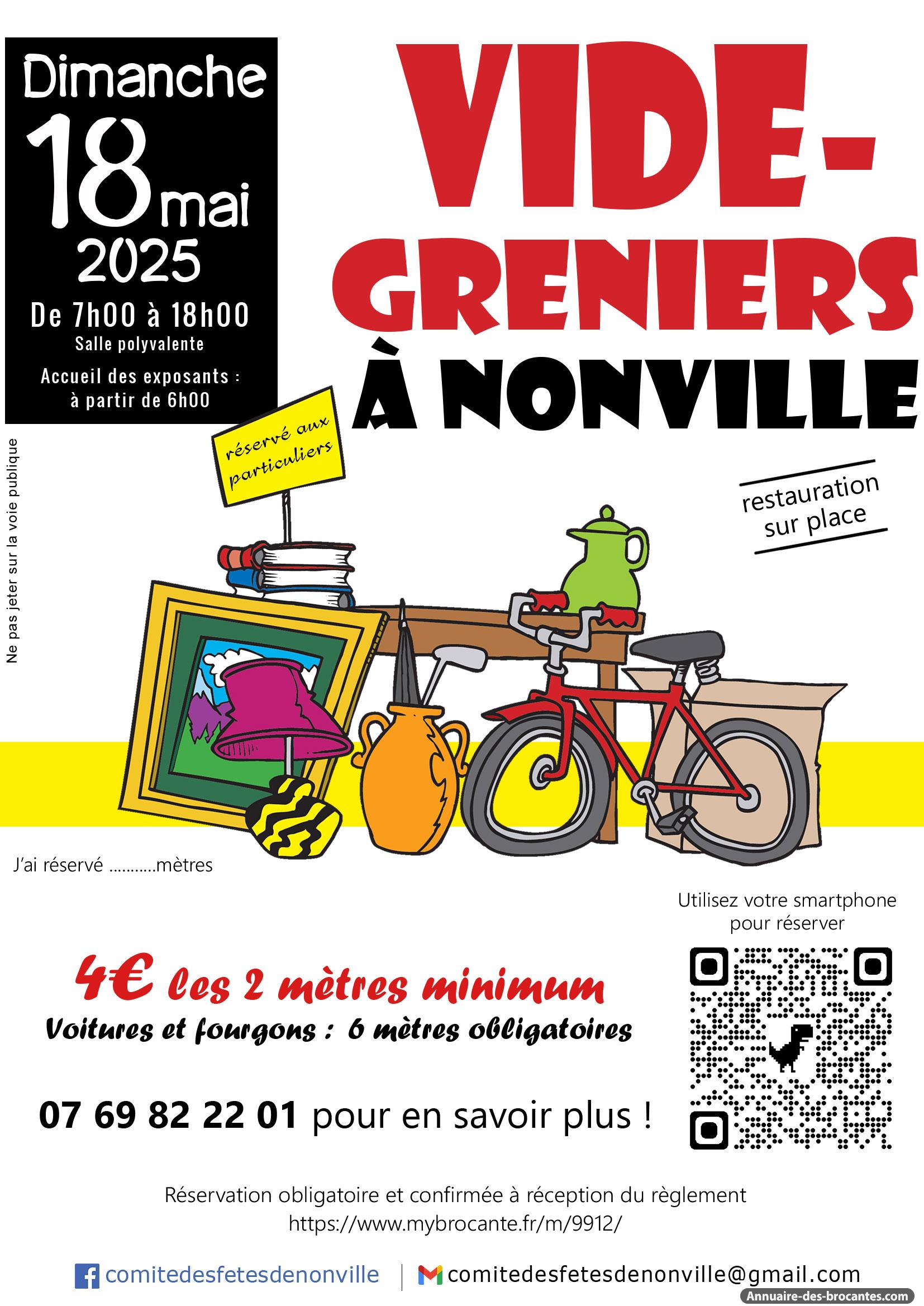 Affiche de Vide-greniers à Nonville