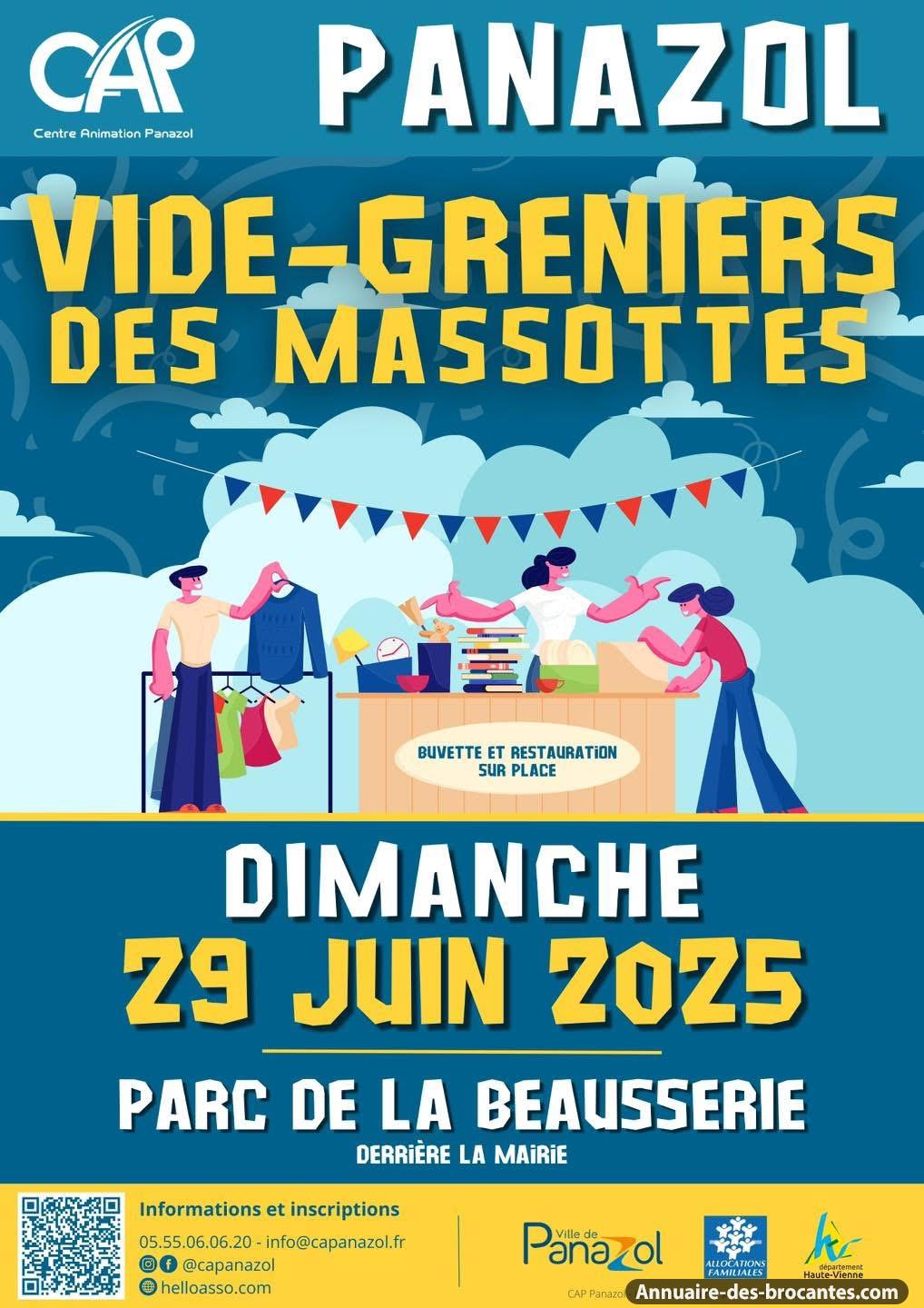 Affiche de Vide-greniers à Panazol