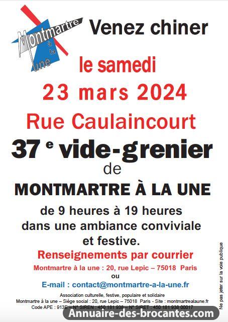 Affiche de Vide-greniers à Paris