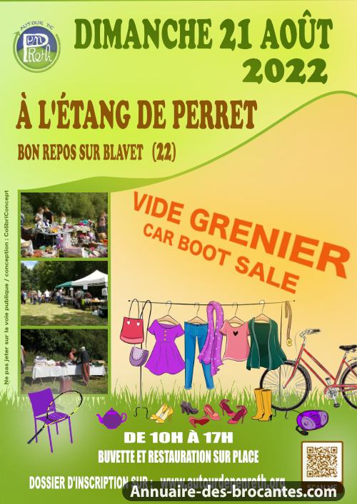 Affiche de Vide-greniers à Perret