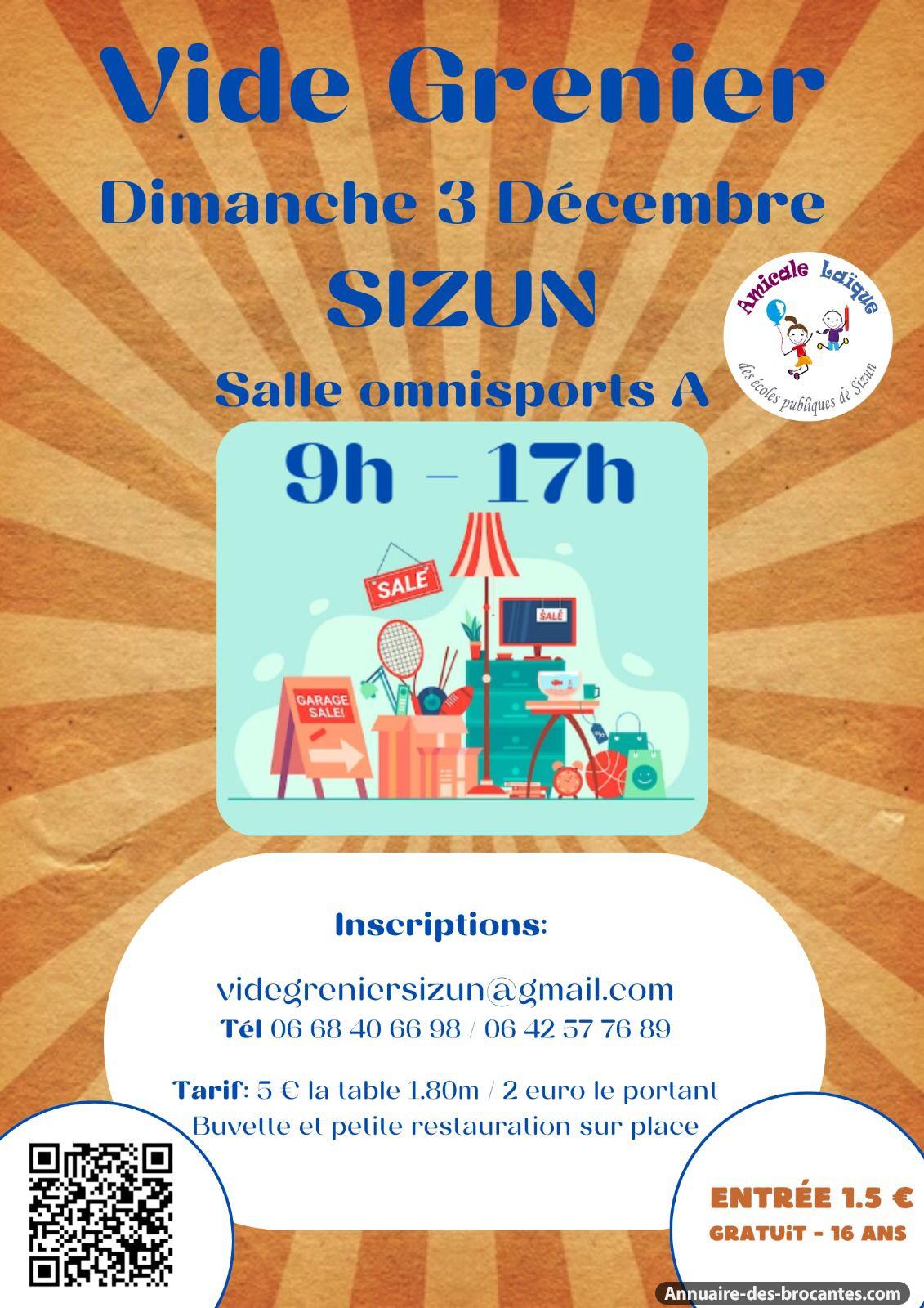 Affiche de Vide-greniers à Sizun