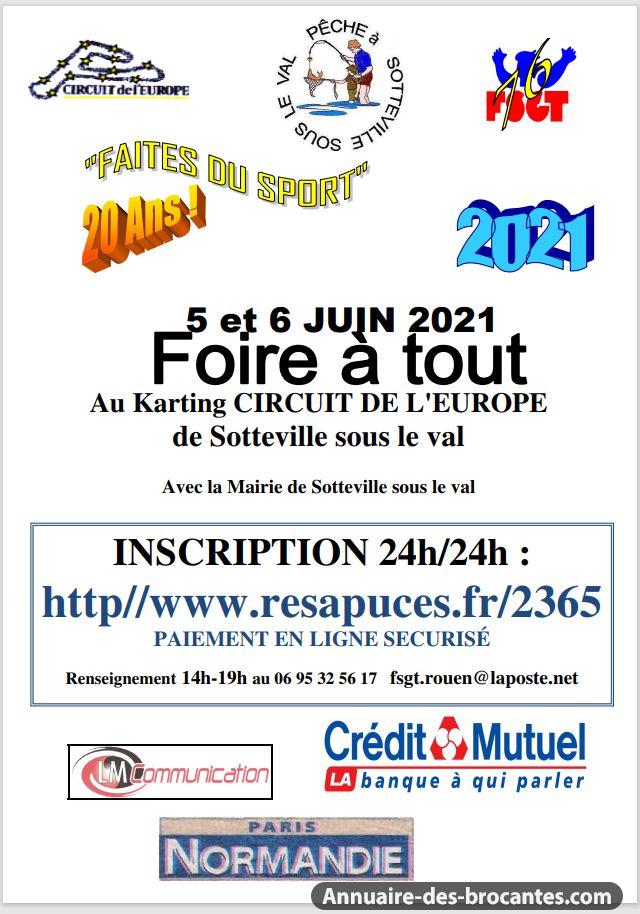 Affiche de Vide-greniers à Sotteville-sous-le-Val