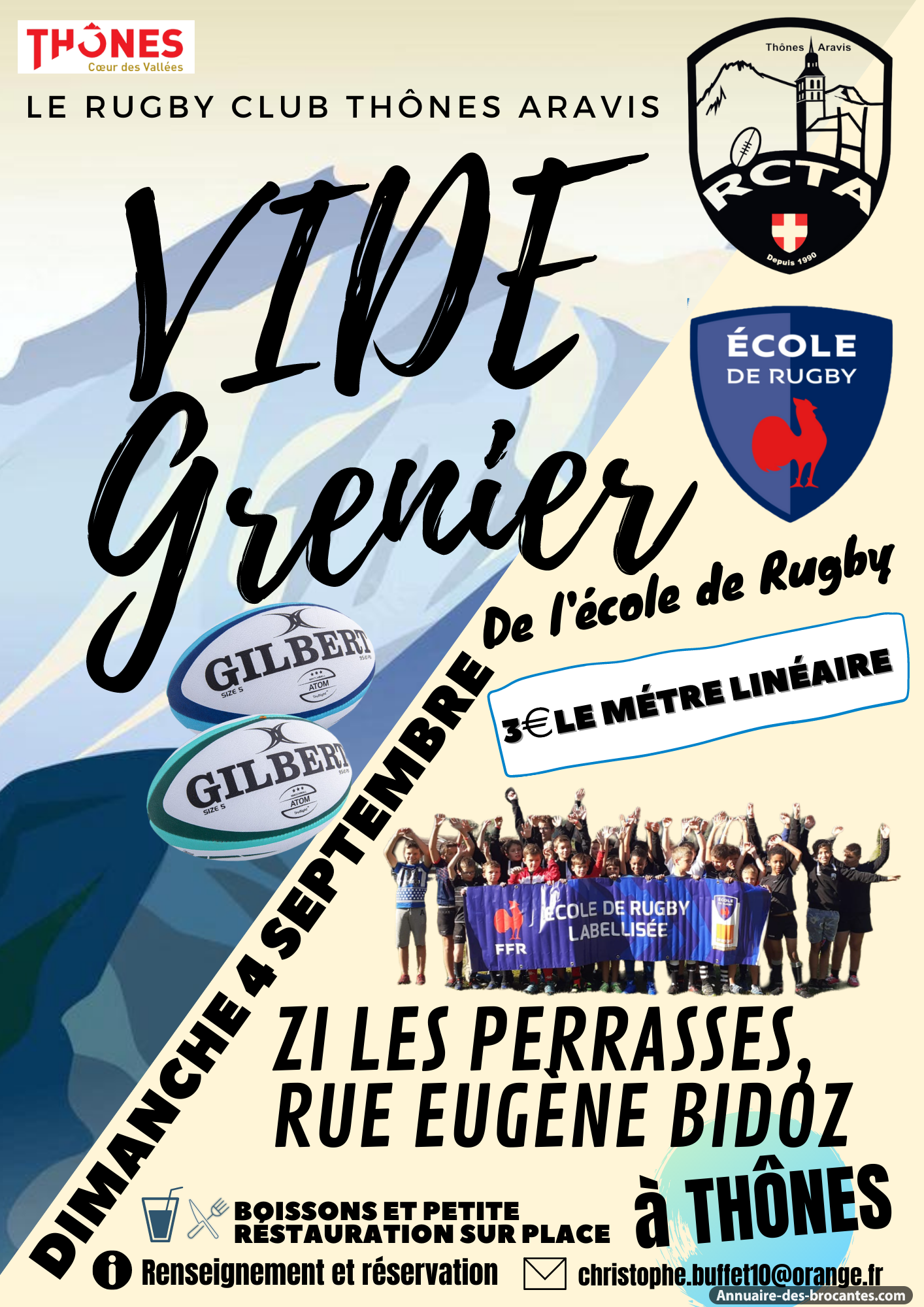 Affiche de Vide-greniers à Thônes
