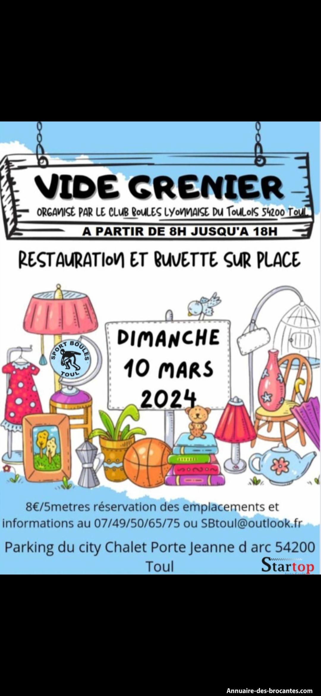 Affiche de Vide-greniers à Toul