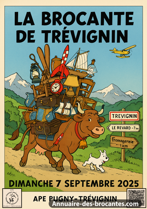 Affiche de Vide-greniers à Trévignin