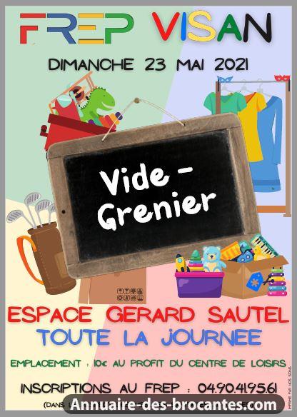 Affiche de Vide-greniers à Visan